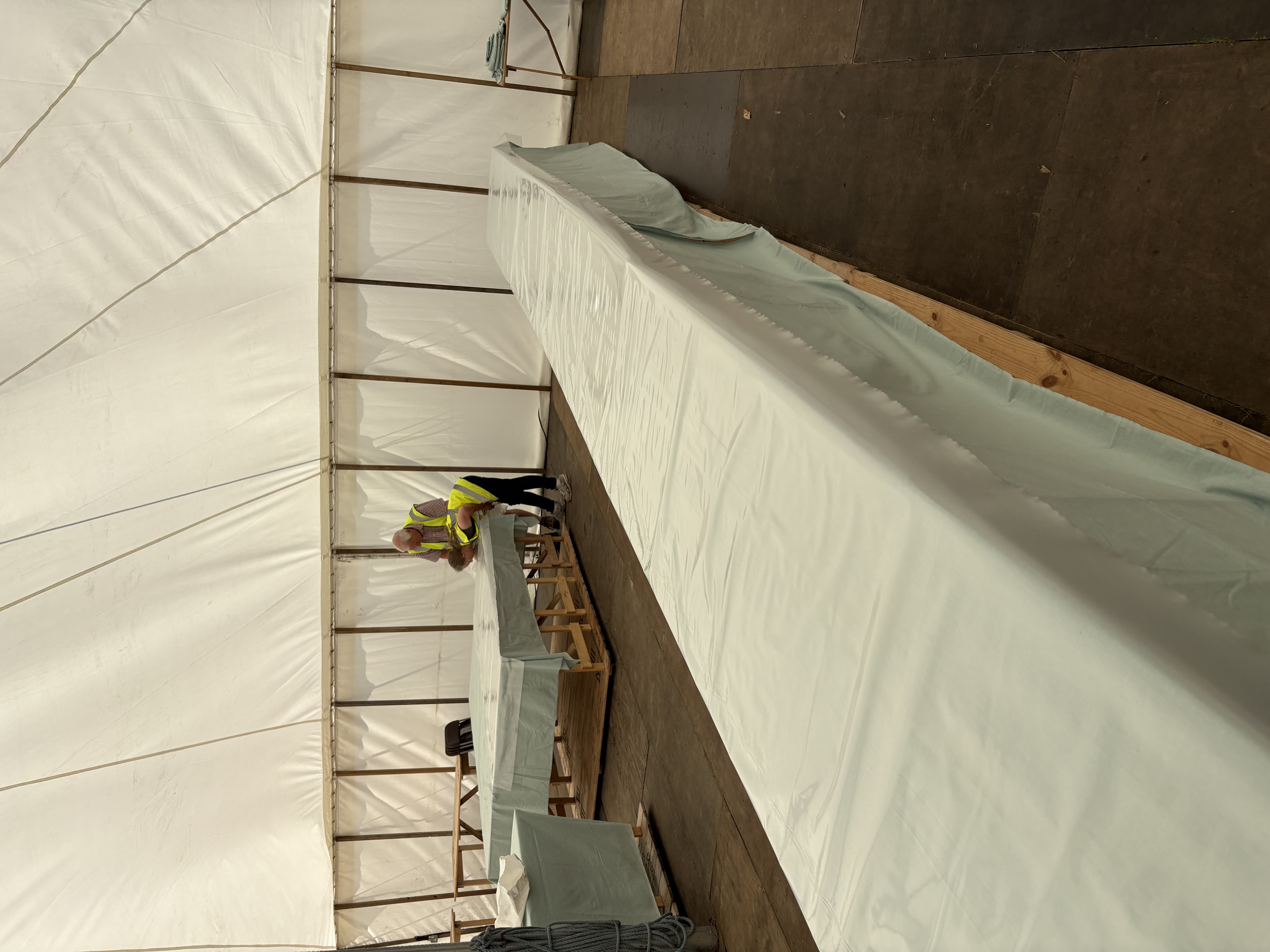 250614 Kitchen Worktops going on